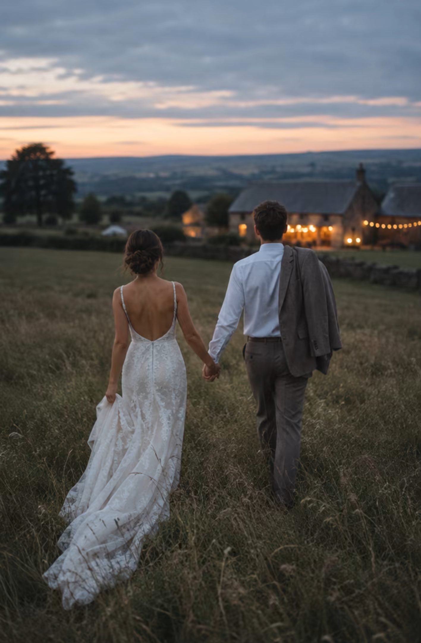 Amelia & Joe on their wedding day